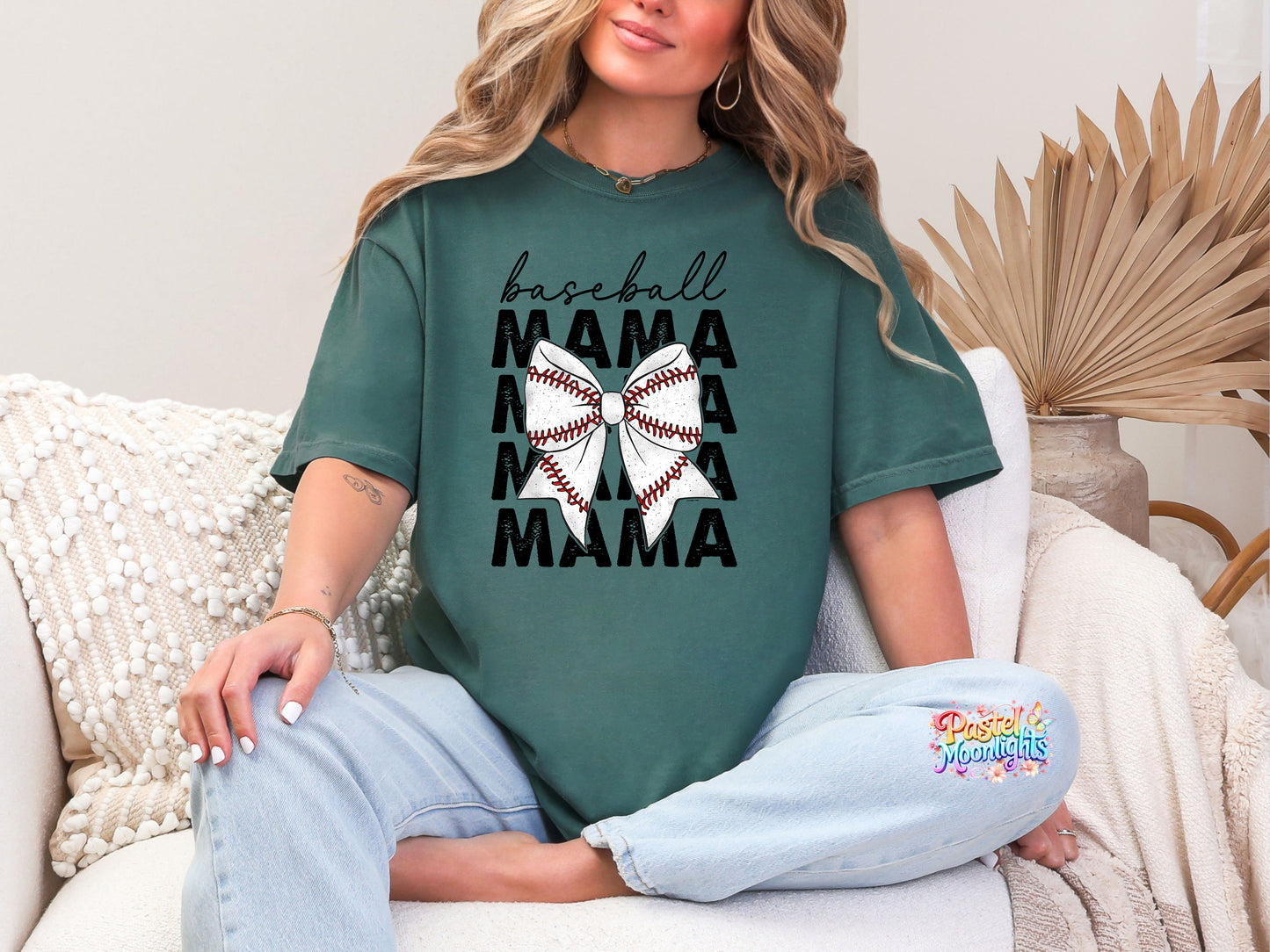 Baseball Mama Design 2 DTF Print Ready to Press