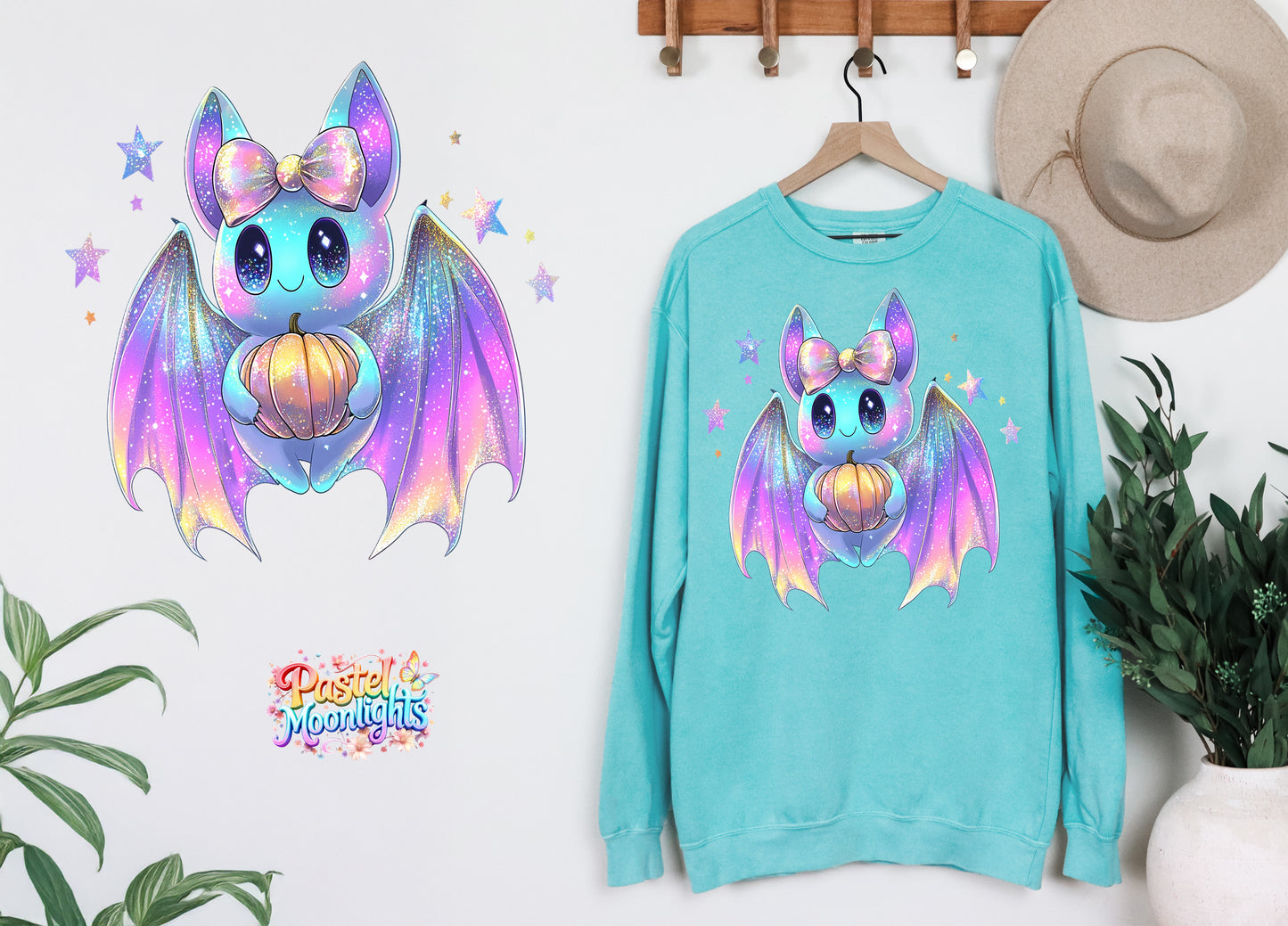 Colorful Halloween Design 19 DTF Print Ready to Press