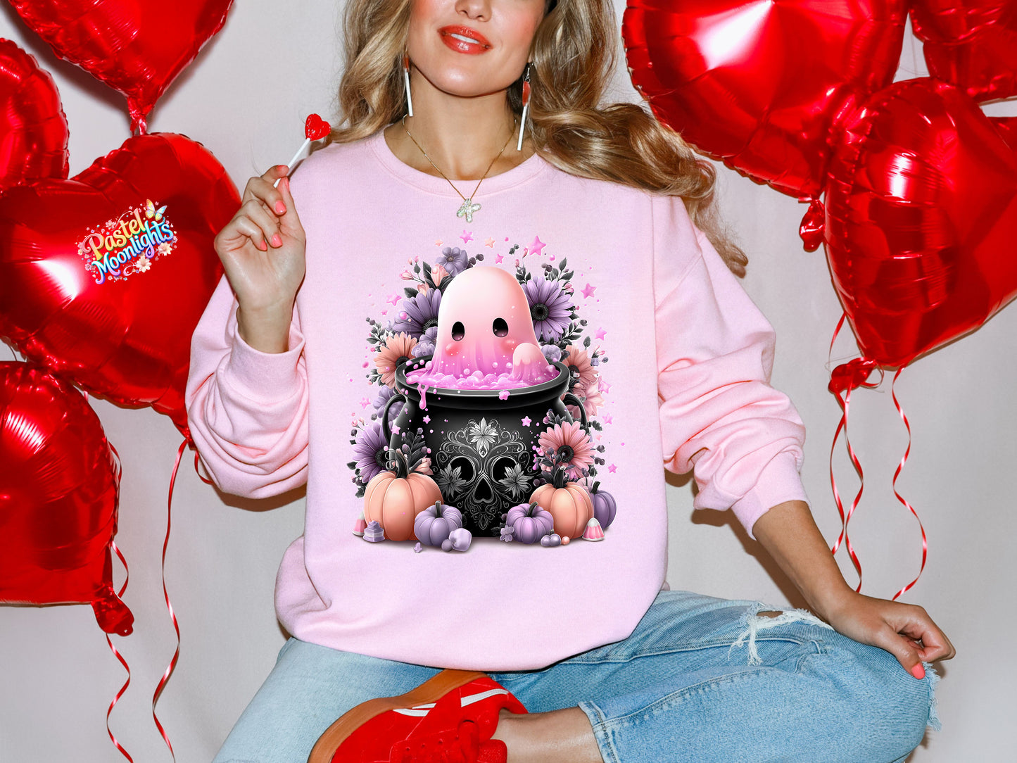 Cute Halloween Design 22 DTF Print Ready to Press