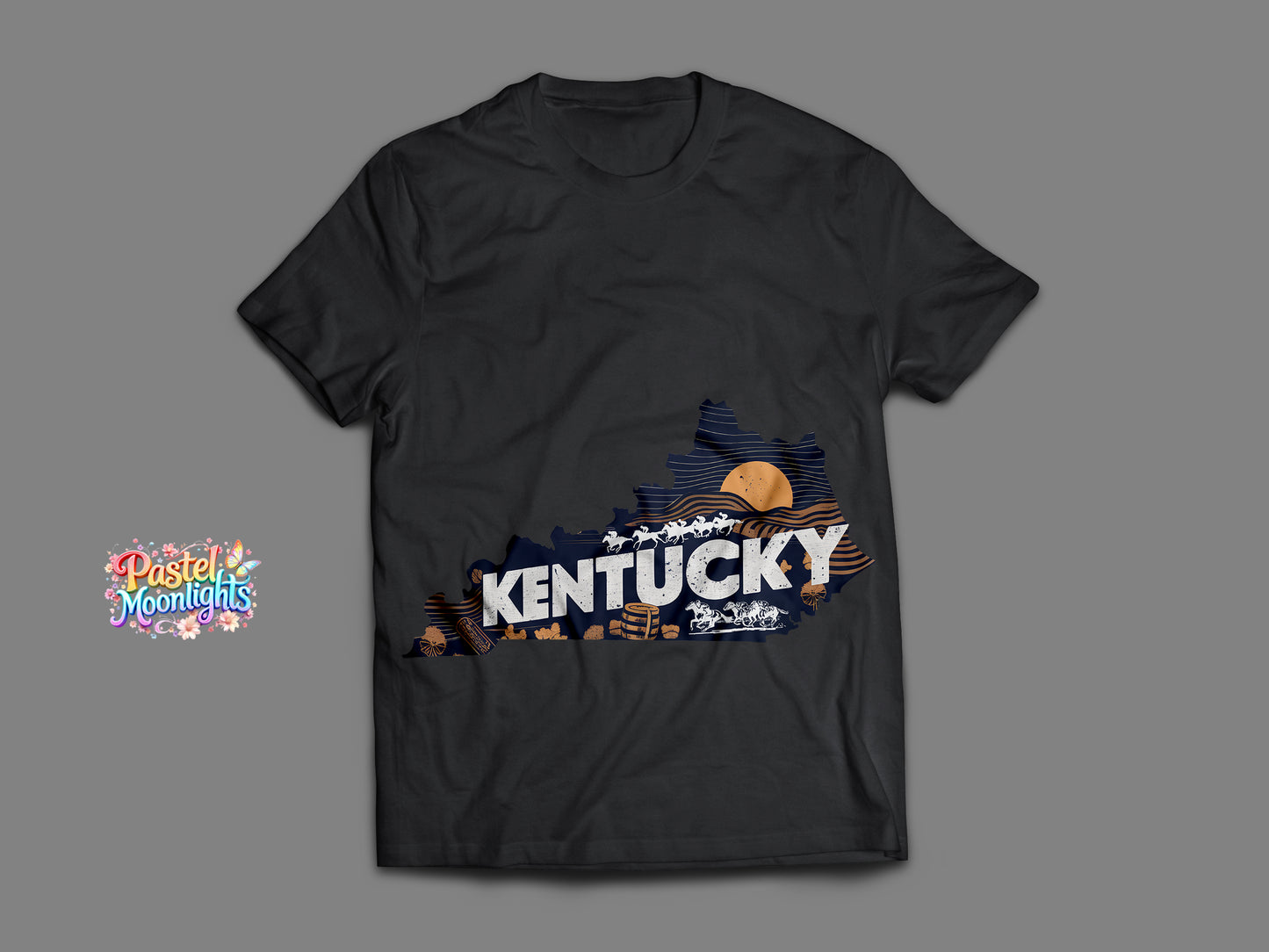 Kentucky The Bluegrass State DTF Print Ready to Press