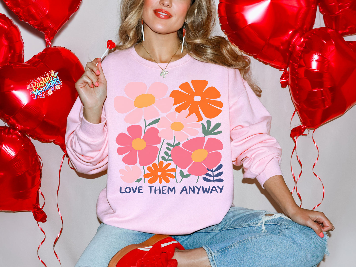 Love Them Anyway DTF Print Ready to Press