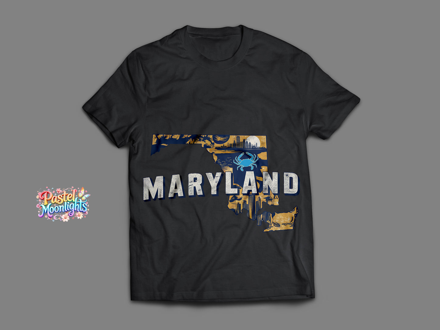 Maryland The Old Line State DTF Print Ready to Press