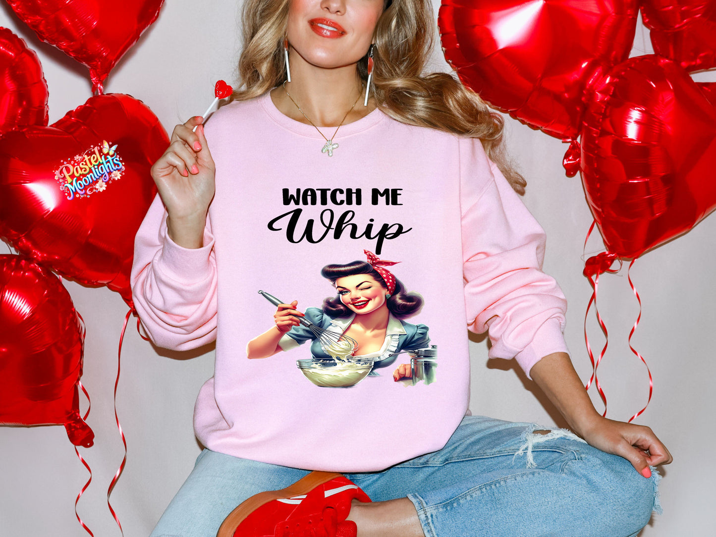 Retro Woman Kitchen 9 DTF Print Ready to Press