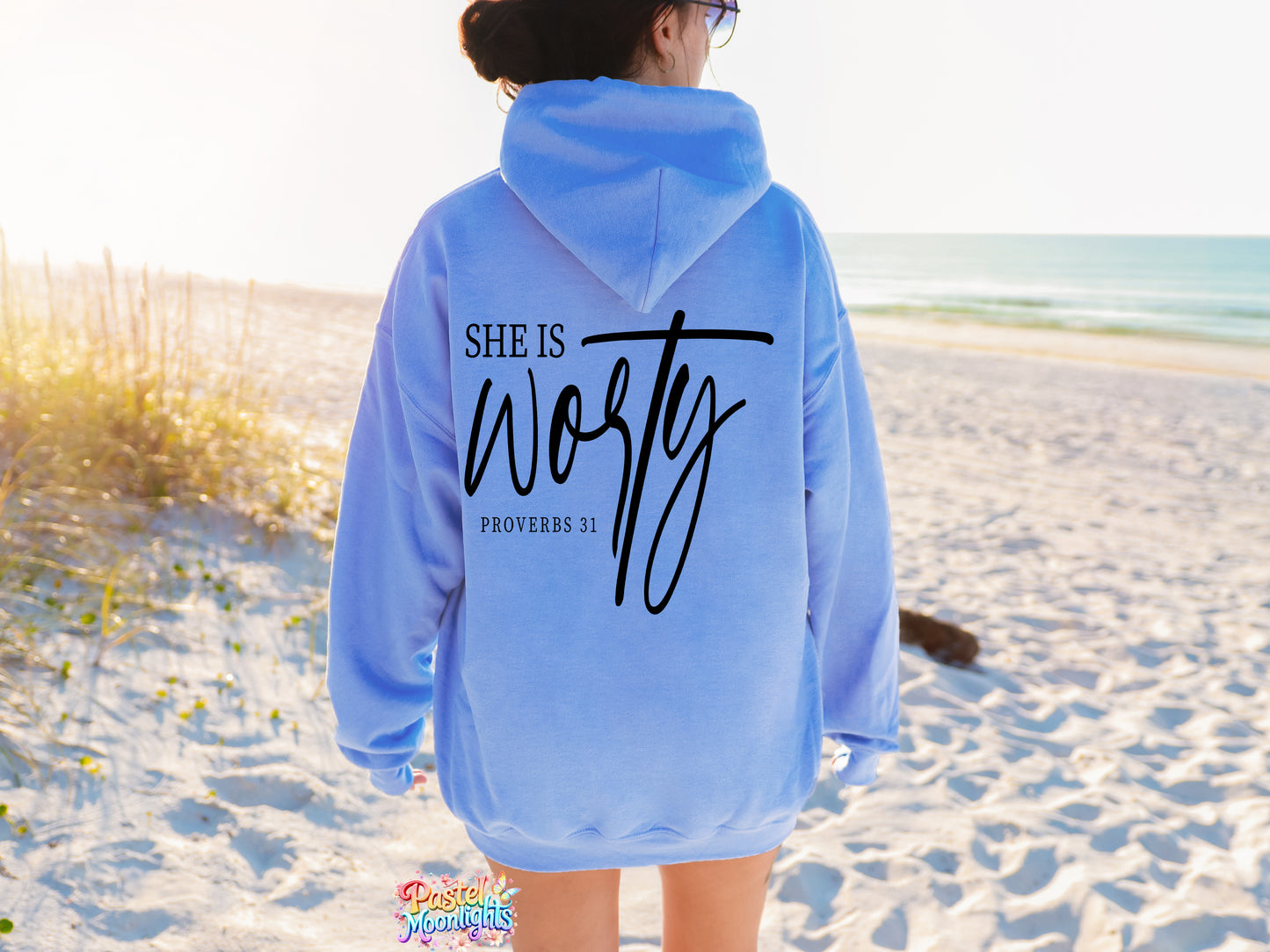 She is Worty DTF Print Ready to Press