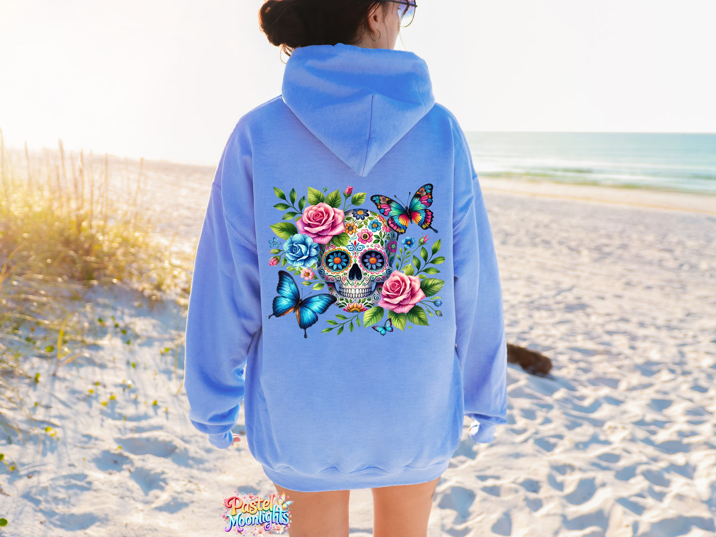 Skull Design 4 DTF Print Ready to Press