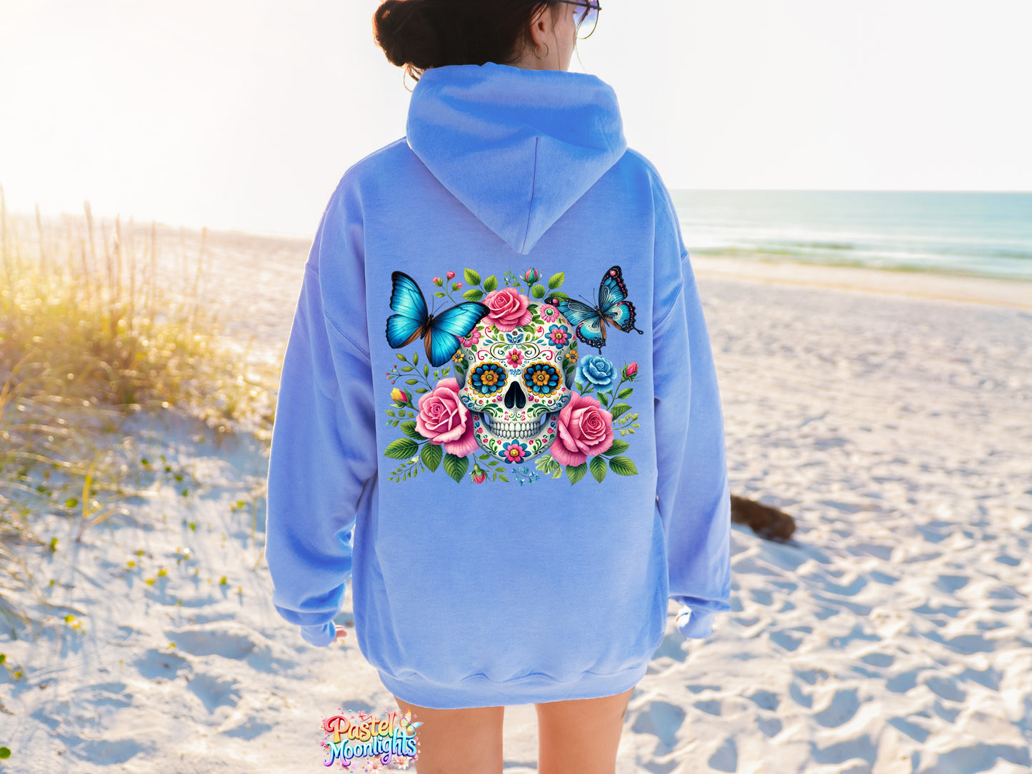 Skull Design 8 DTF Print Ready to Press