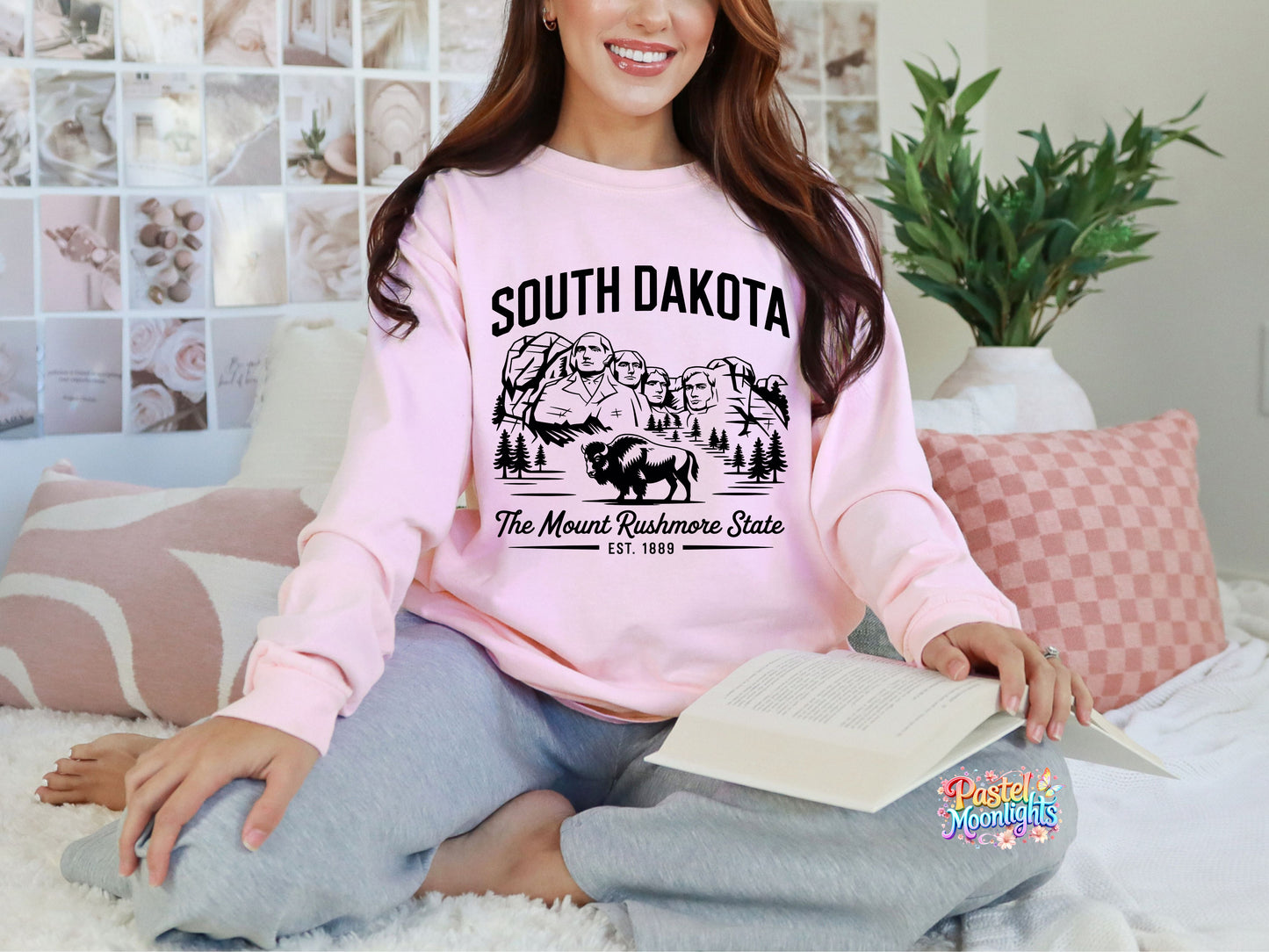 South Dakota The Mount Rushmore State DTF Print Ready to Press