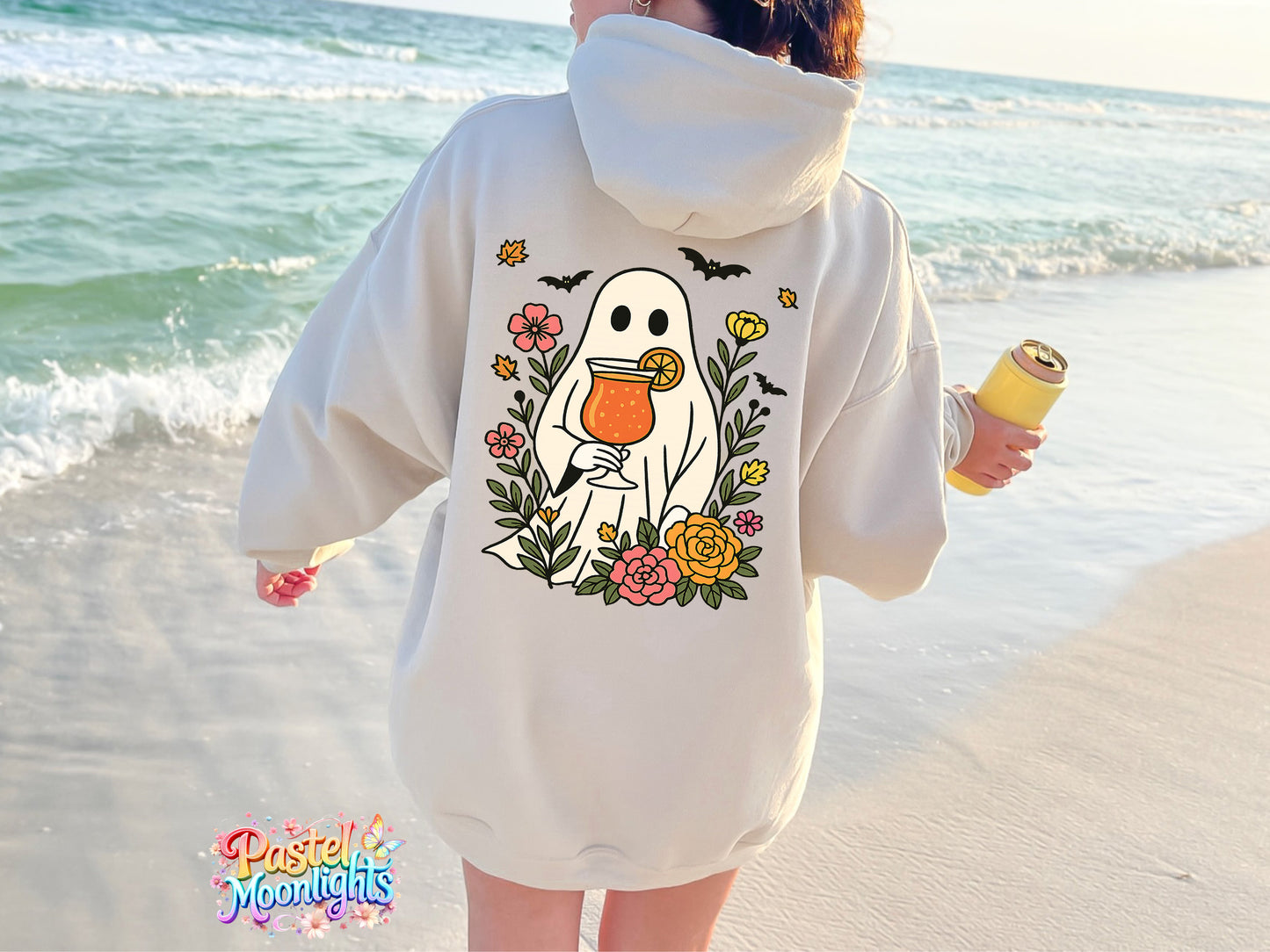 Summer Ghost DTF Print Ready to Press