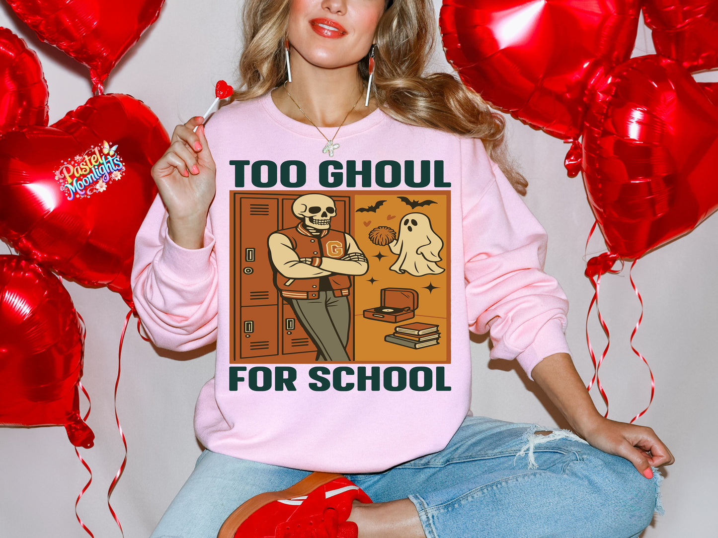 Too Ghoul For School 1 DTF Print Ready to Press
