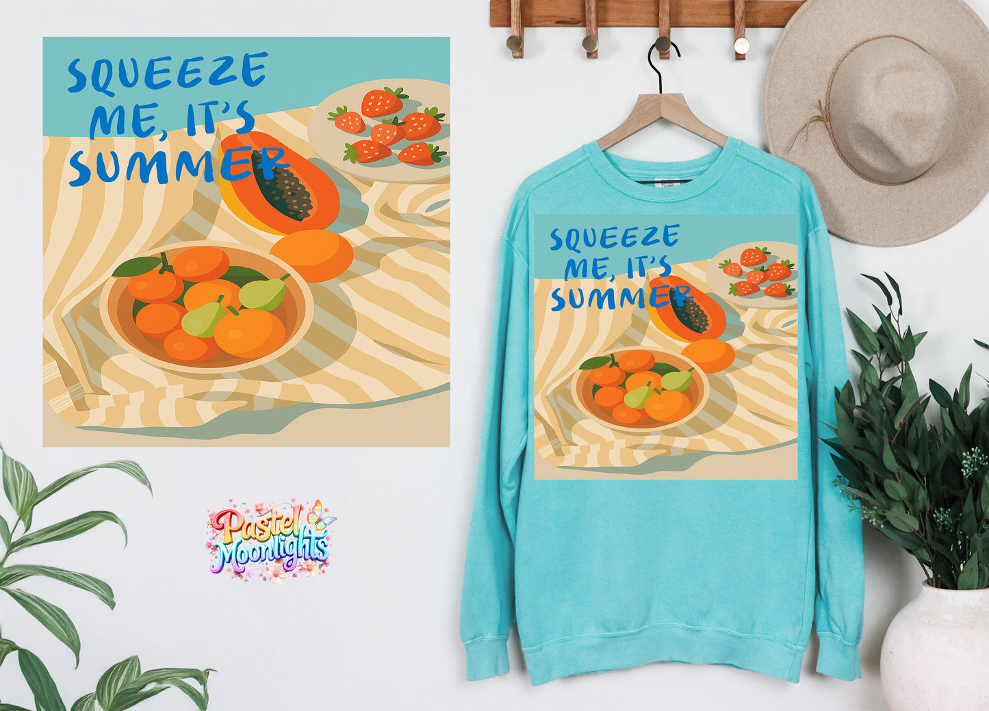 01 Summer Vibes DTF Print Ready to Press