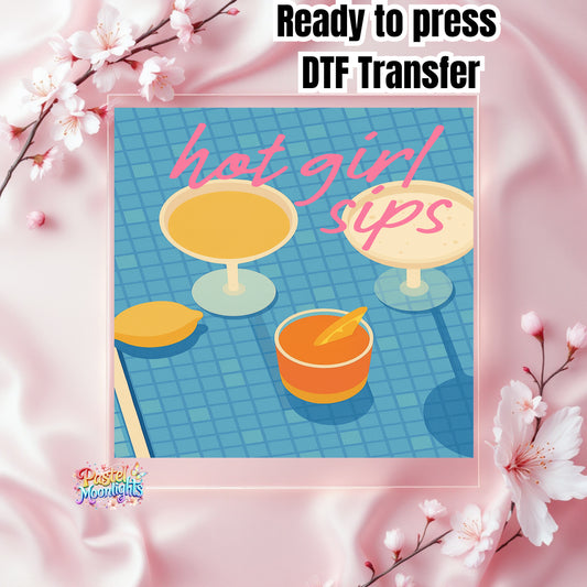 04 Summer Vibes DTF Print Ready to Press