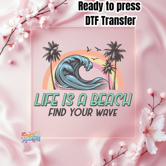 06-Vintage Summer DTF Print Ready to Press