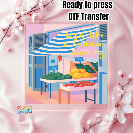 09 Summer Vibes DTF Print Ready to Press