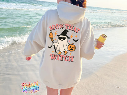 100% That Witch  DTF Print Ready to Press