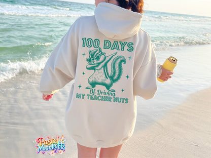 100 days driving my teacher nuts DTF Print Ready to Press