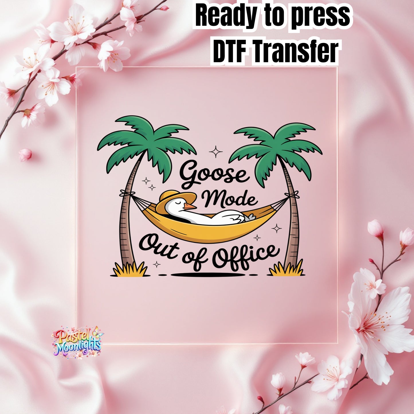 Silly Goose Design 15 DTF Print Ready to Press