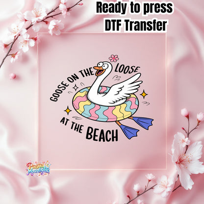 Silly Goose Design 17 DTF Print Ready to Press