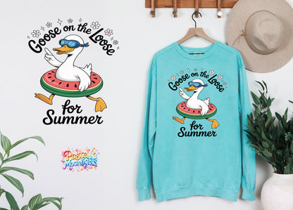 Silly Goose Design 18 DTF Print Ready to Press