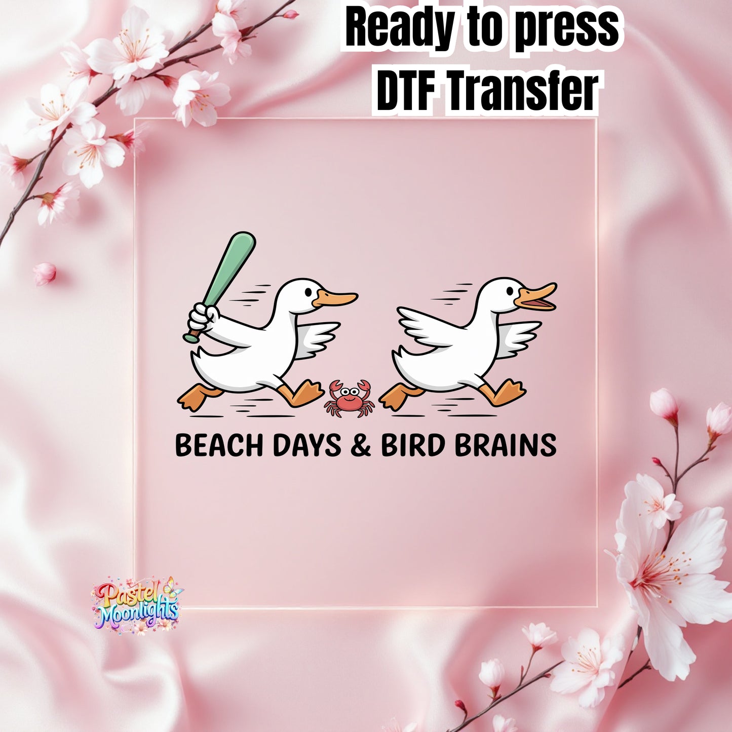 Silly Goose Design 1 DTF Print Ready to Press