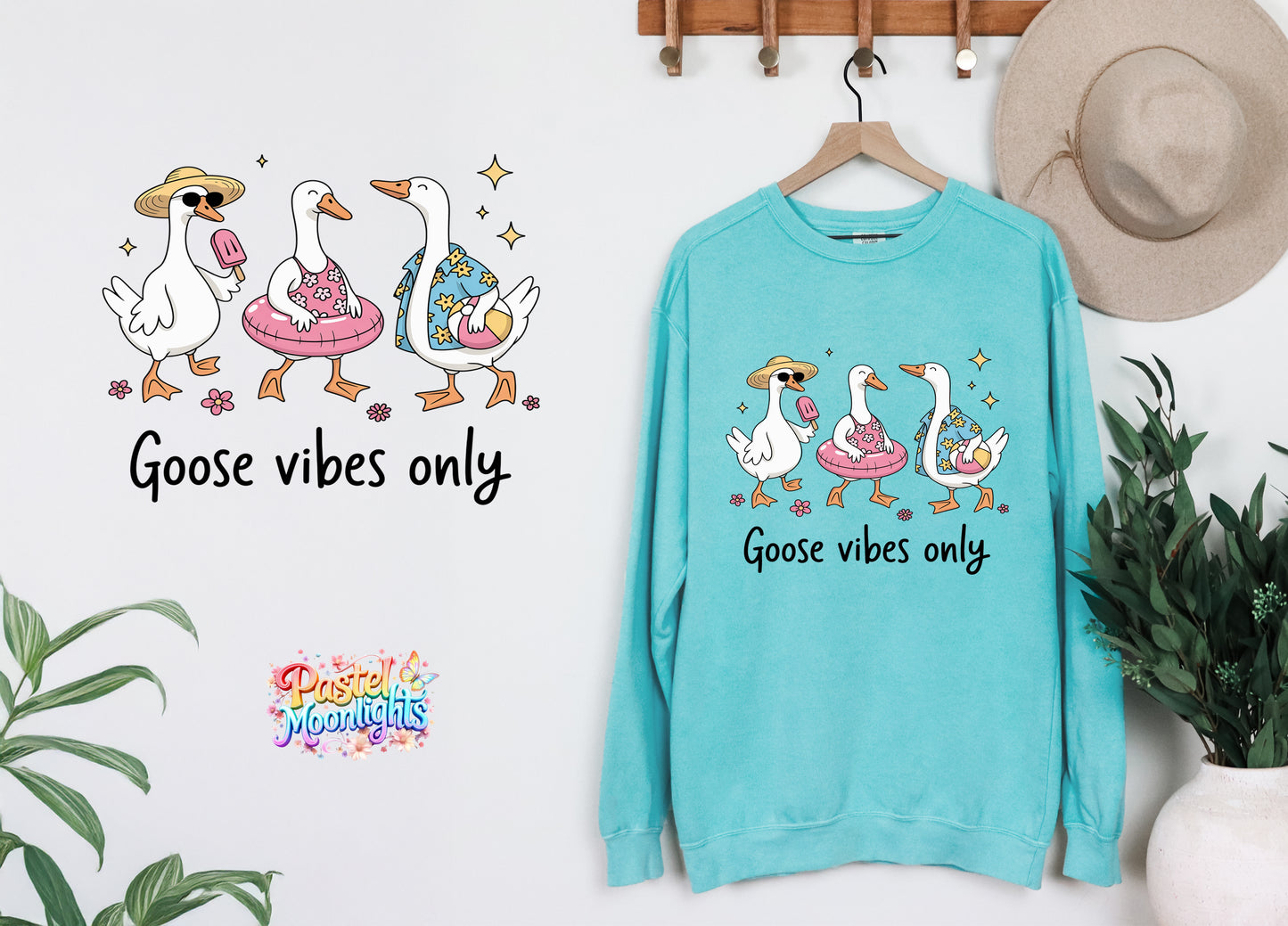 Silly Goose Design 21 DTF Print Ready to Press