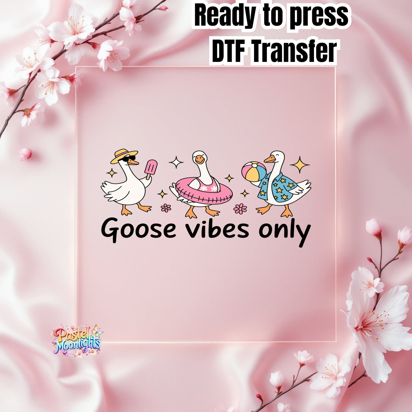 Silly Goose Design 22 DTF Print Ready to Press