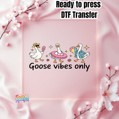 Silly Goose Design 22 DTF Print Ready to Press