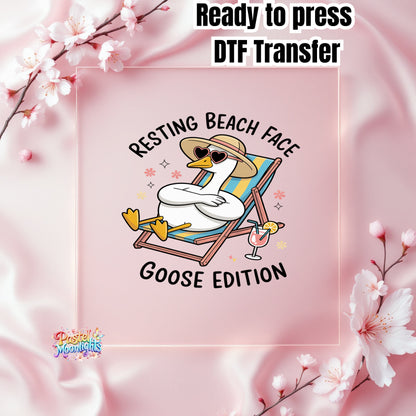 Silly Goose Design 23 DTF Print Ready to Press