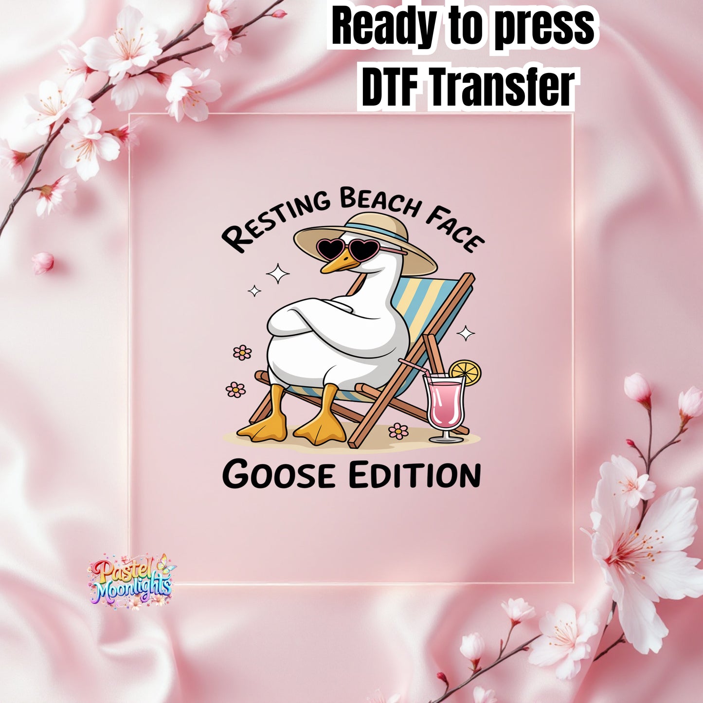 Silly Goose Design 25 DTF Print Ready to Press