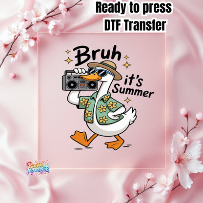 Silly Goose Design 2 DTF Print Ready to Press