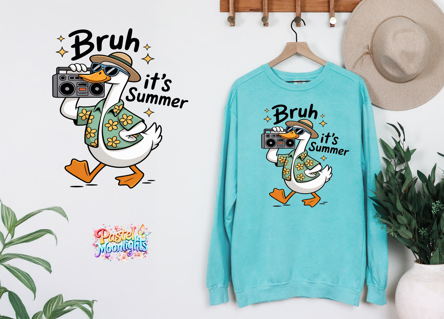 Silly Goose Design 2 DTF Print Ready to Press