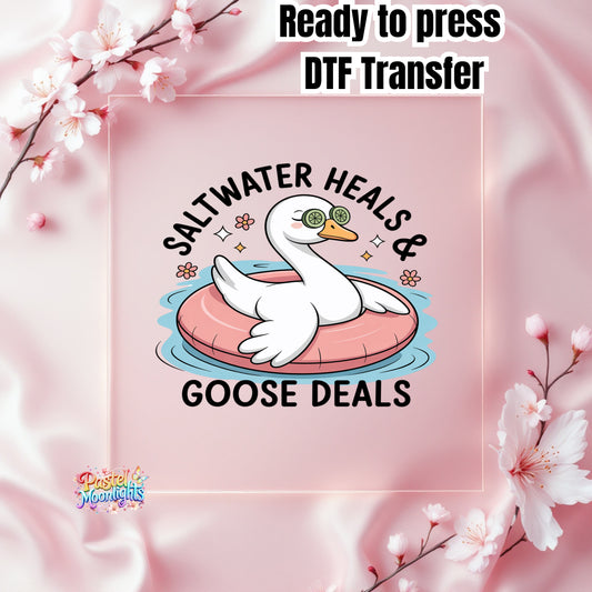 Silly Goose Design 30 DTF Print Ready to Press