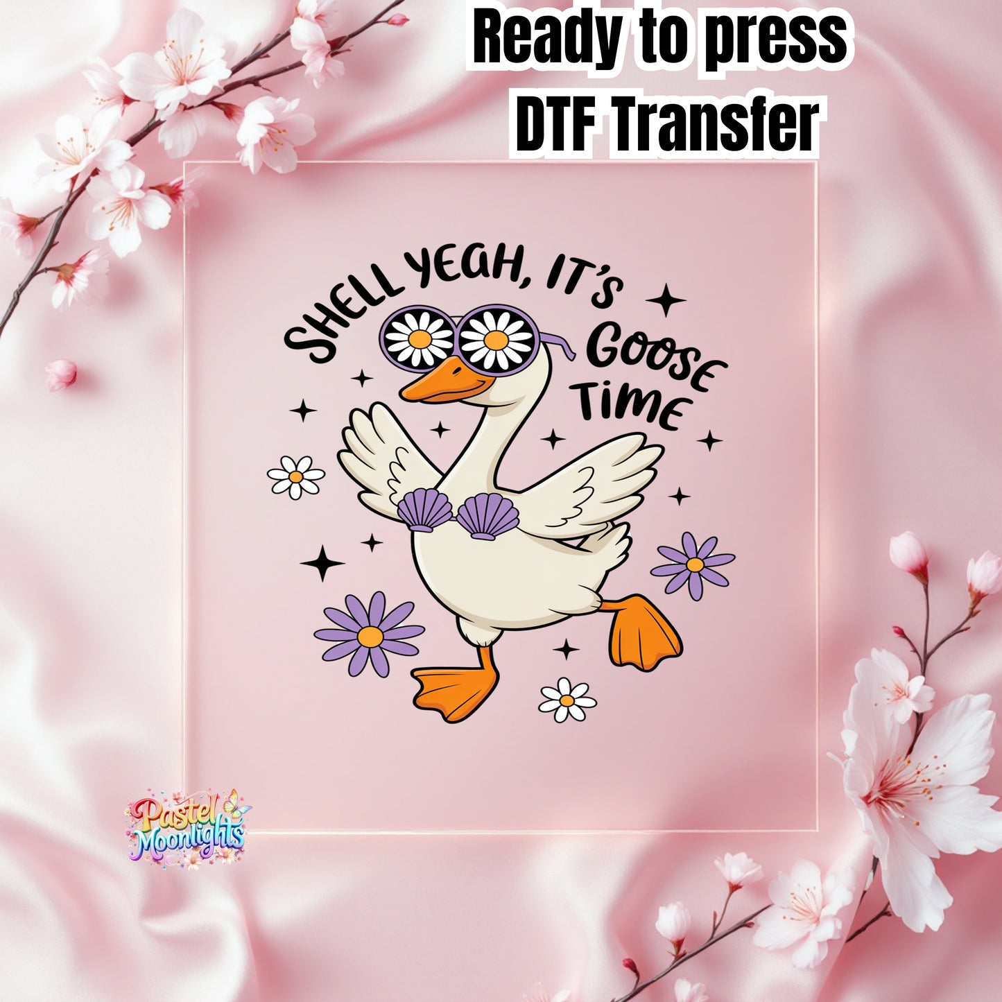 Silly Goose Design 32 DTF Print Ready to Press