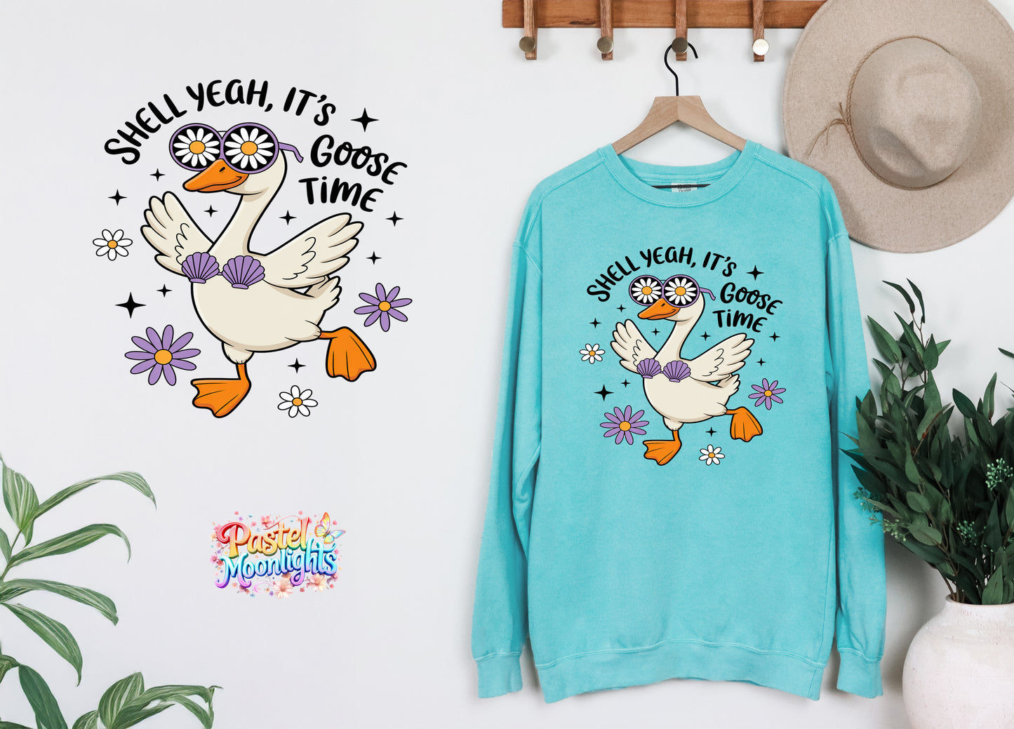 Silly Goose Design 32 DTF Print Ready to Press