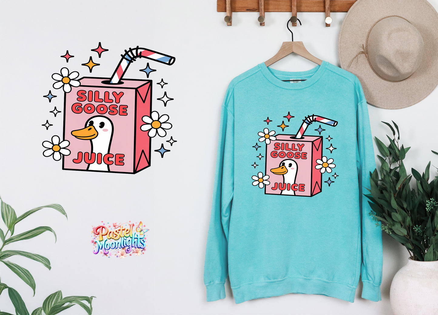 Silly Goose Design 34 DTF Print Ready to Press