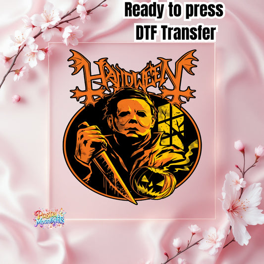 Halloween #18 DTF Print Ready to Press