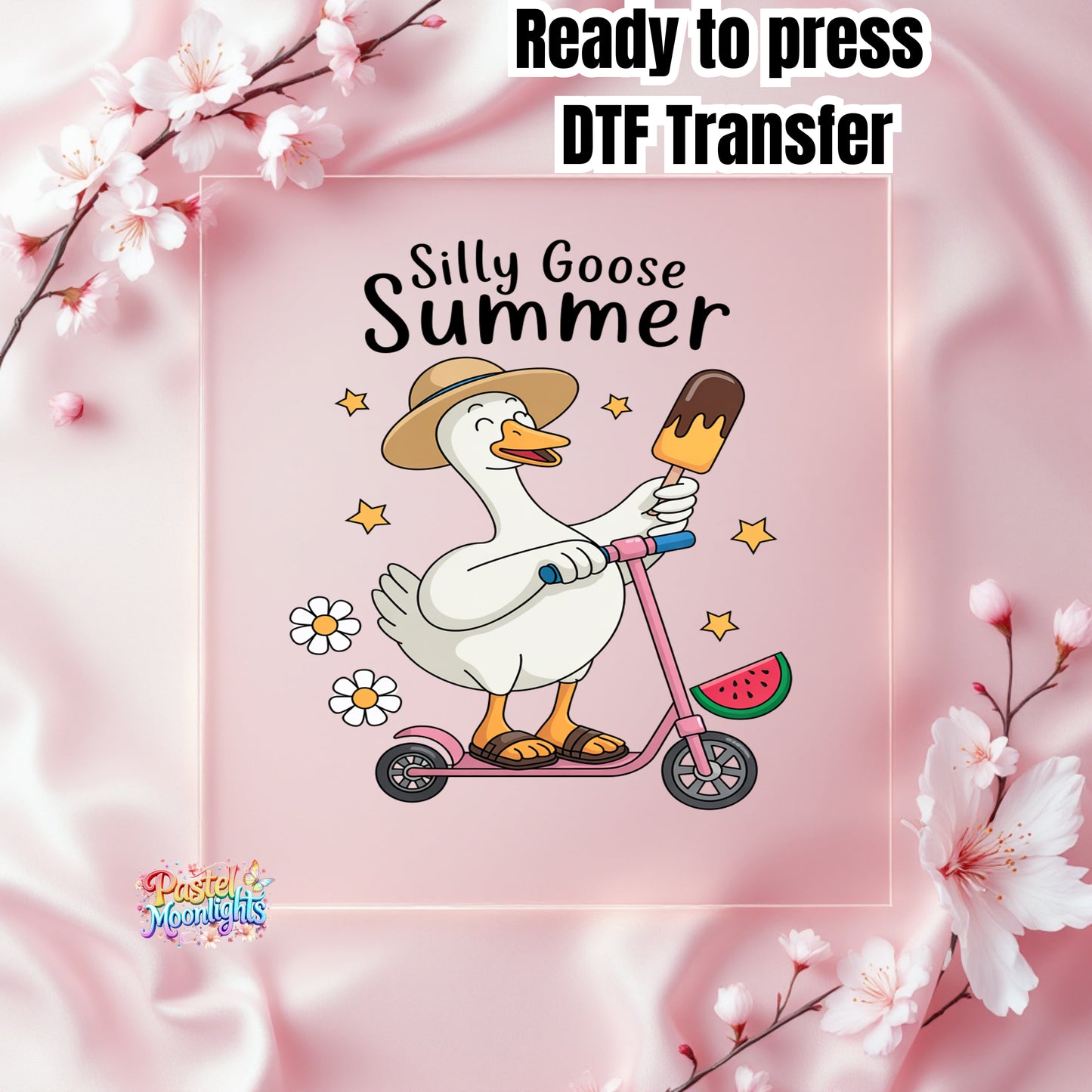 Silly Goose Design 40 DTF Print Ready to Press