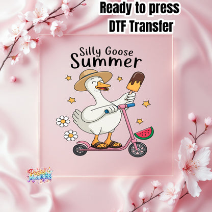 Silly Goose Design 40 DTF Print Ready to Press