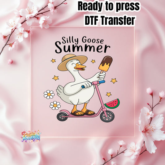 Silly Goose Design 40 DTF Print Ready to Press