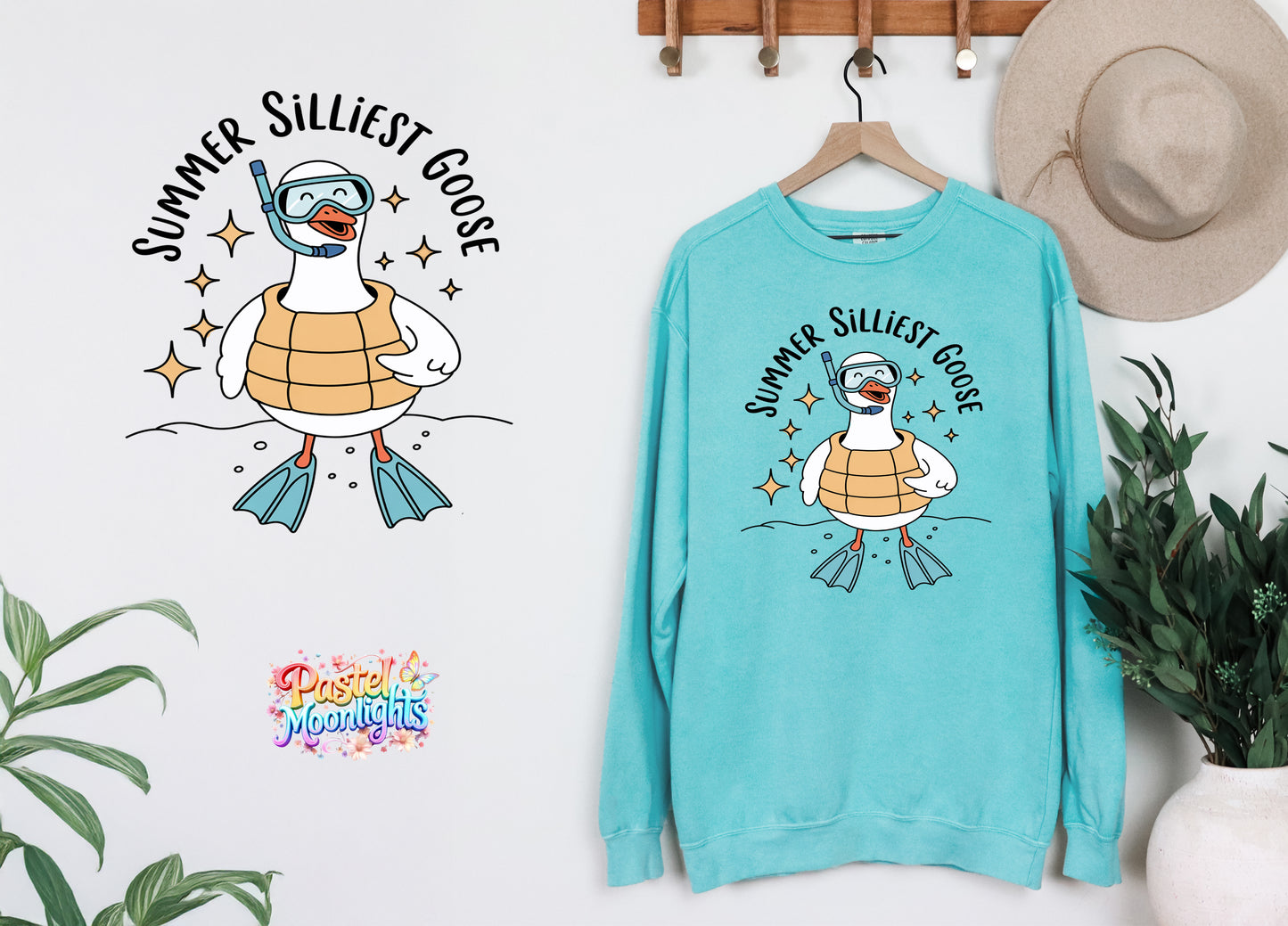 Silly Goose Design 41 DTF Print Ready to Press