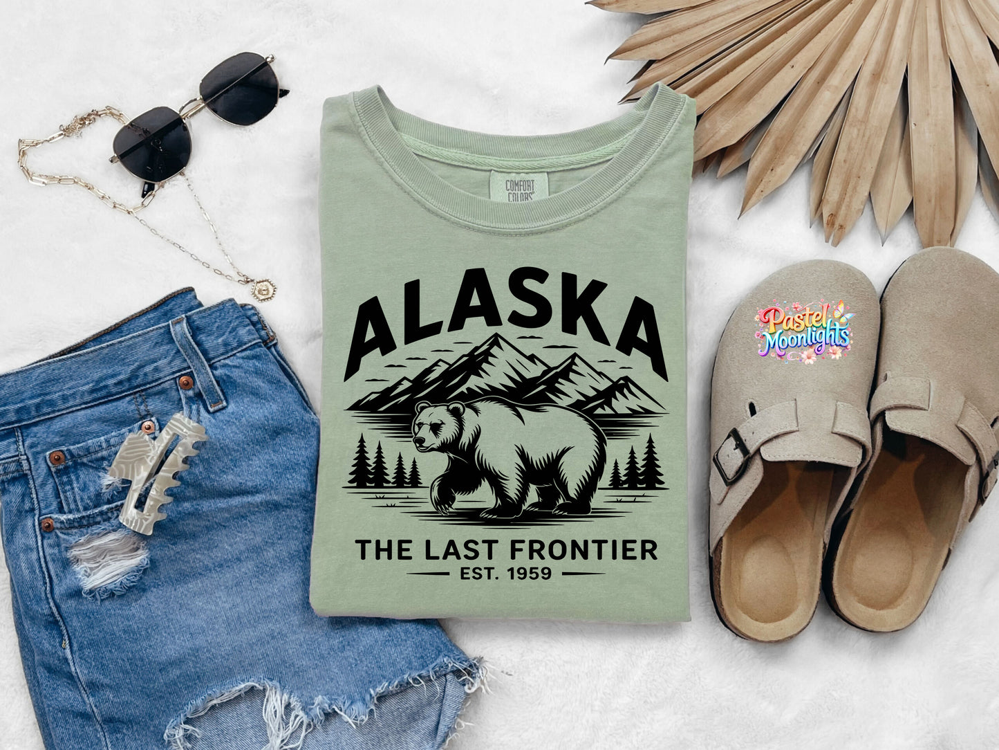 Alaska The Last Frontier DTF Print Ready to Press