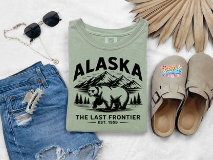 Alaska The Last Frontier DTF Print Ready to Press