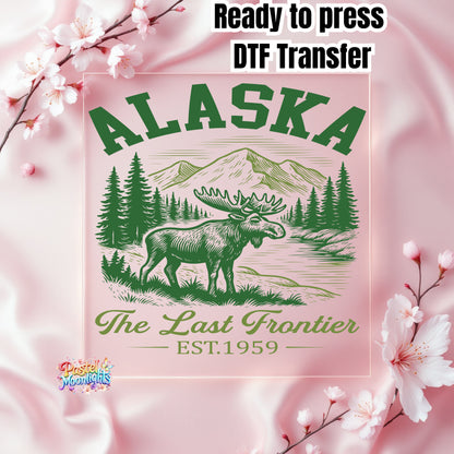 Alaska – The Last Frontier DTF Print Ready to Press