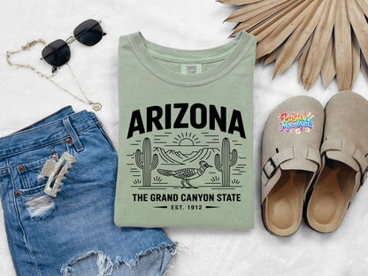 Arizona The Grand Canyon State  DTF Print Ready to Press