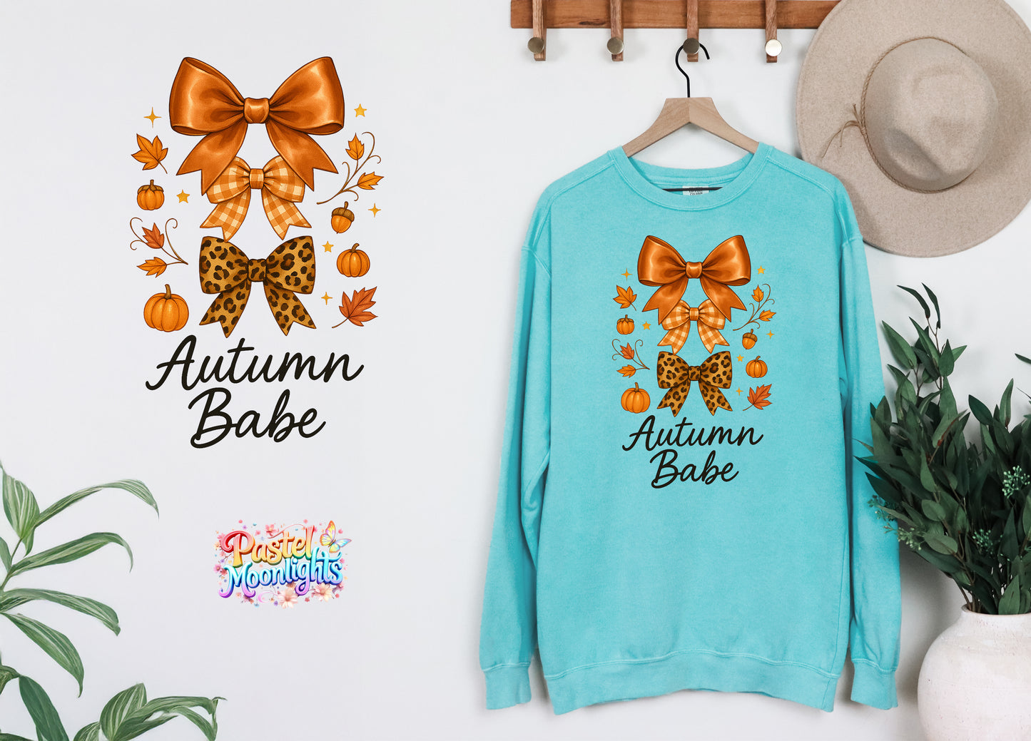 Autumn Babe DTF Print Ready to Press