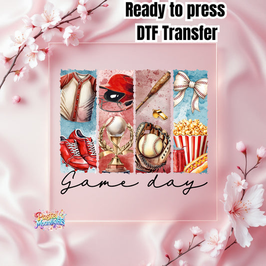 Baseball 3 DTF Print Ready to Press