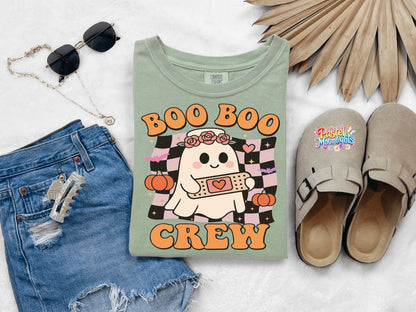 BOO BOO CREW DTF Print Ready to Press