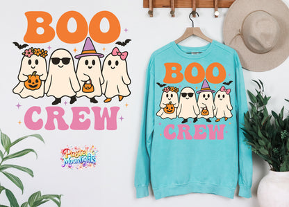 BOO Crew DTF Print Ready to Press