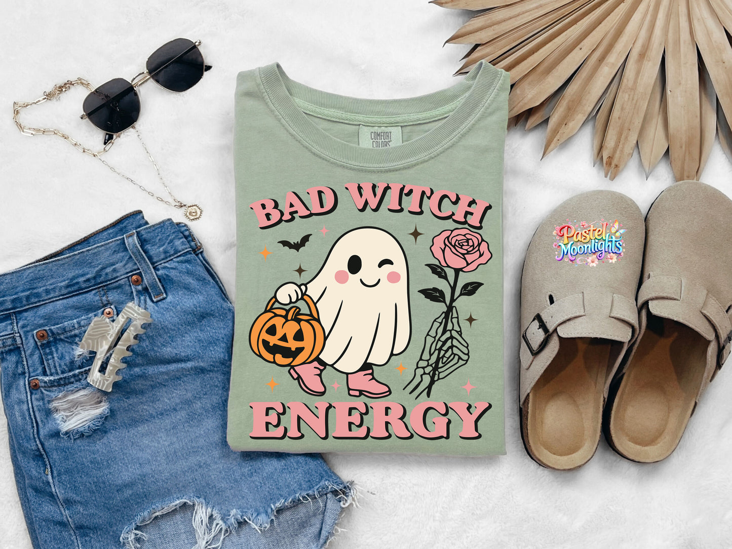 Bad Witch Energy DTF Print Ready to Press