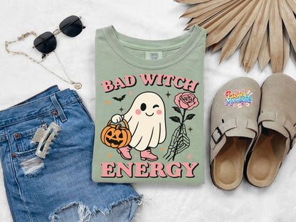 Bad Witch Energy DTF Print Ready to Press