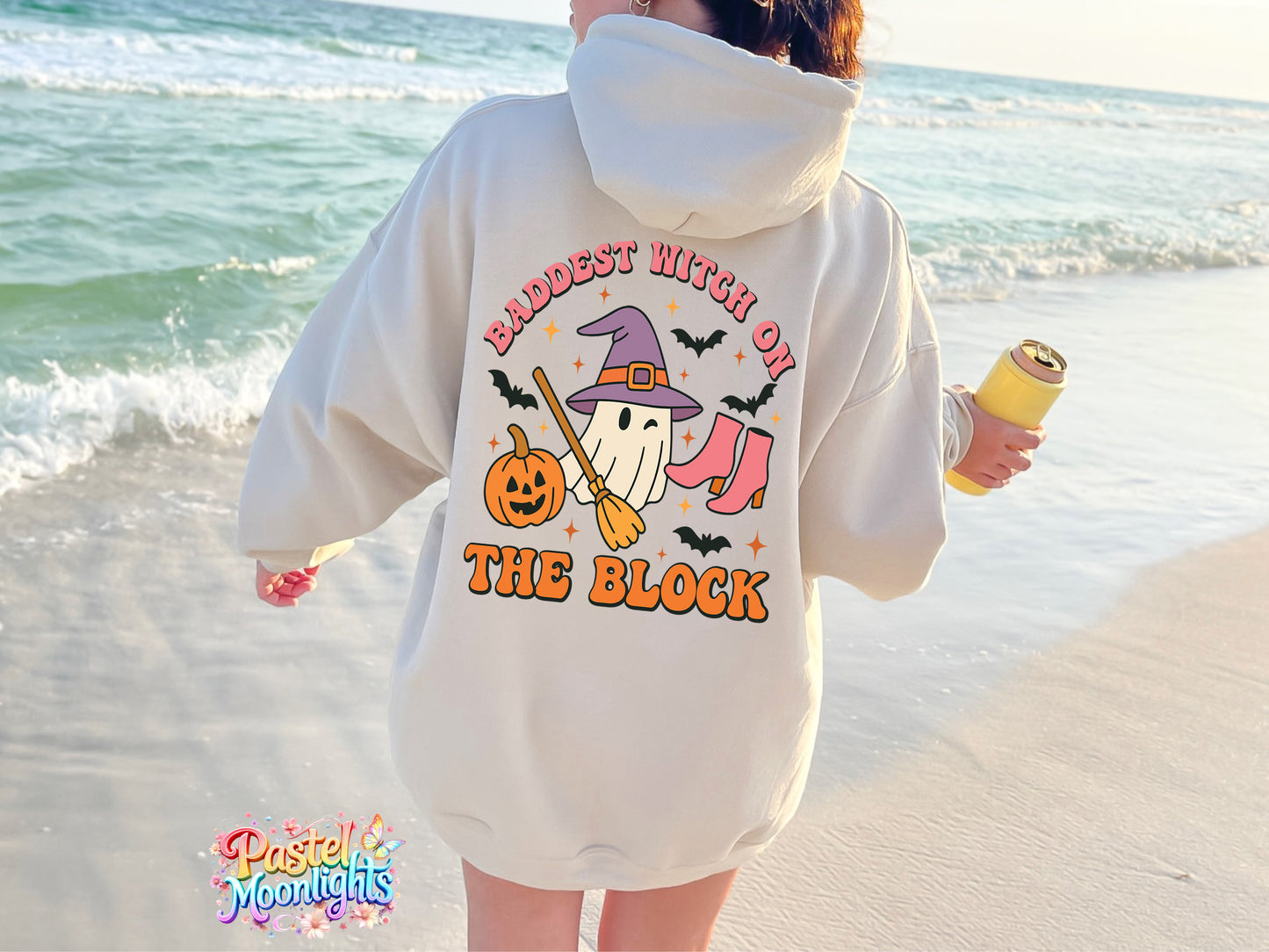 Baddest Witch on the Block DTF Print Ready to Press